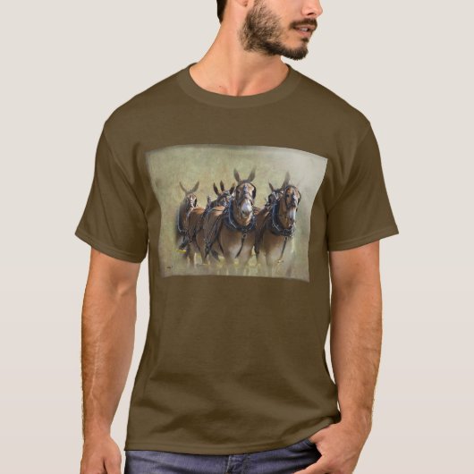 Mule Train T-shirt (Voorkant)