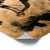 "Mule" Western Art par Will James Poster (Coin)