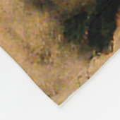 "Mule" Westerne kunst van Will James Fleece Deken (Hoek)