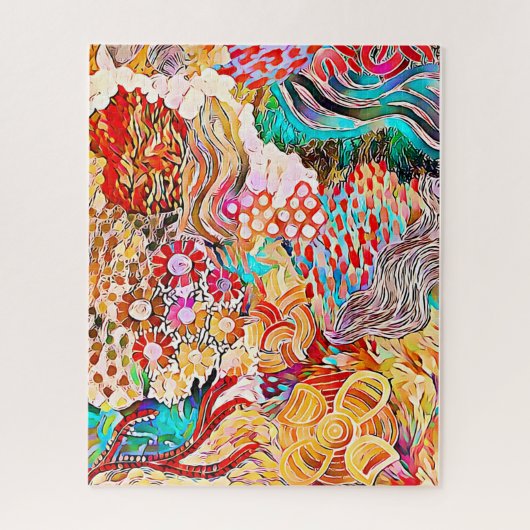 Mulga Land Legpuzzel (Verticaal)