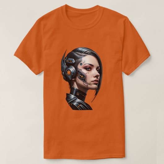 mulher cyberpunk t-shirt (Design voorkant)