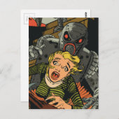 Mulher em fuga briefkaart (Voorkant / Achterkant)