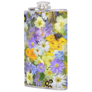 MULITCOLORED FLORAL ACHGROUND PATROON HEUPFLES