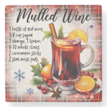 Mulled wijnrecept Marmeren Onderzetter