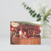 Mulled Wine Booth in Hamburg Briefkaart (Staand voorkant)