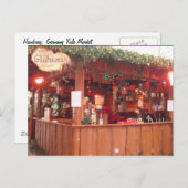 Mulled Wine Booth in Hamburg Briefkaart (Voorkant / Achterkant)