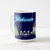 Mulled Wine Mok / Glühwein (Voorkant links)