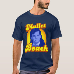Mullet Beach gekste T-shirt