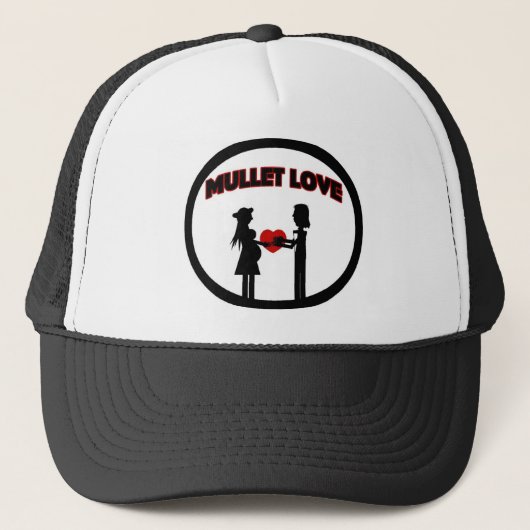 Mullet Love Trucker Pet (Voorkant)