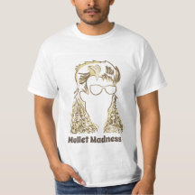 Mullet Madness White Homme Value Tshirt