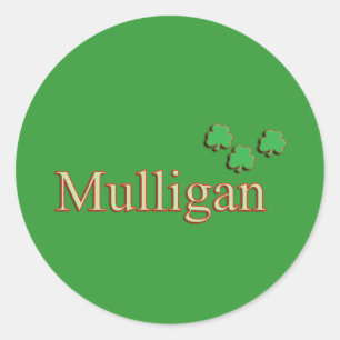 Mulligan Familie Sticker