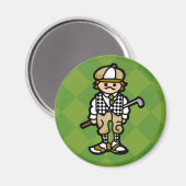 Mulligan magneet. magneet (Voorkant / Achterkant)