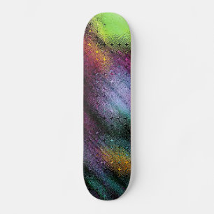 Mult Abstract Psychedelisch Ontwerp Skateboard