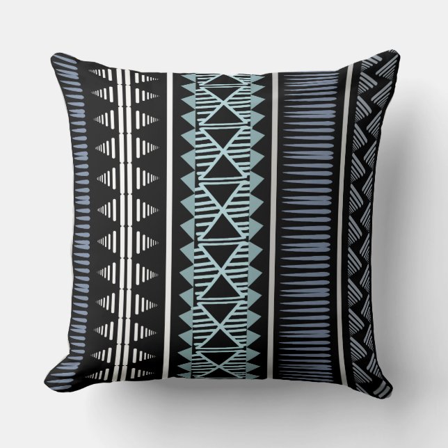Multi-Blue/Green Decorative Pillow Kussen (Voorkant)