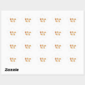 Multi‑Cat Sticker – Kawaii Cats Star Sticker (Feuille)