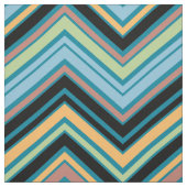 Multi-Color Chevron Pattern Stof (Swatch)