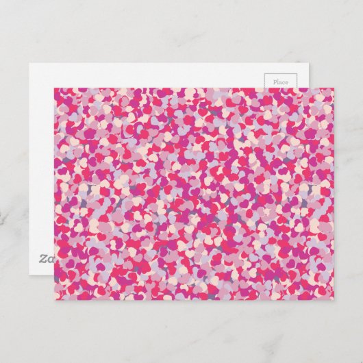 multi-Color Confetti2 Briefkaart (Voorkant / Achterkant)