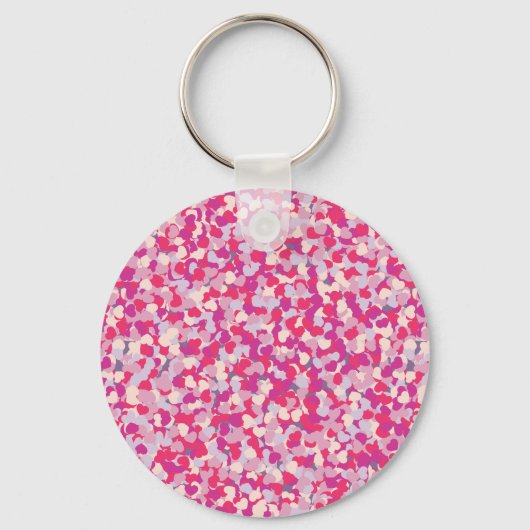multi-Color Confetti2 Sleutelhanger (Voorkant)