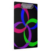 Multi Color Interchange Geometric Clipboard Klembord (Rechts)