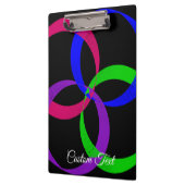 Multi Color Interchange Geometric Clipboard Klembord (Links)