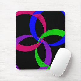 Multi Color Interchange Geometric Mouse Pad Muismat