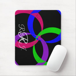 Multi Color Interchange Geometric Mouse Pad Muismat