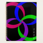 Multi Color Interchange Geometric Spiral Planner (Voorkant)