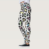 Multi Color Luipaard Print Leggings (Links)