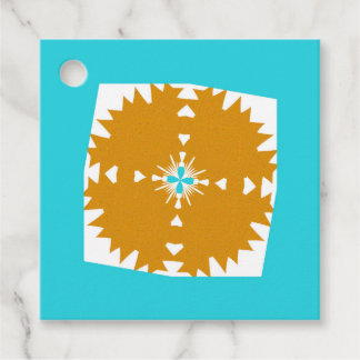 Multi-Color Pattern uit Southwestern Vibes Bedankjes Labels