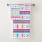 Multi-color snowflakes (En situation)