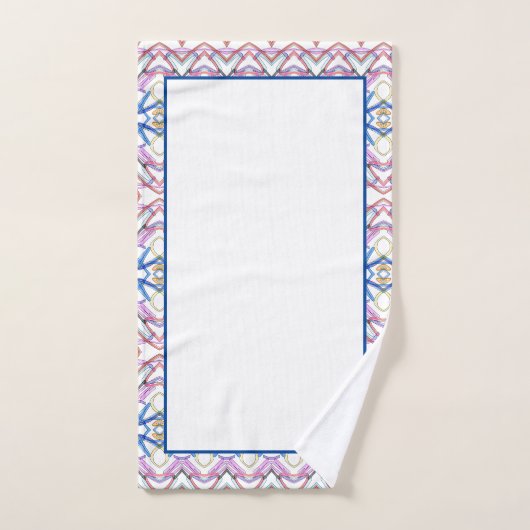 Multi coloré et moderne (Serviette à main)