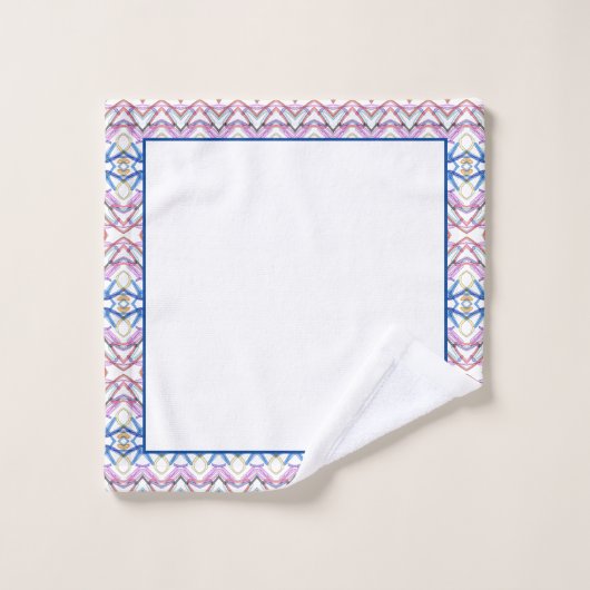 Multi coloré et moderne (Gant de toilette)