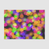 Multi-Colored Bokeh Tissuepapier (Voorkant)