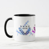 Multi-Colored Dragonfly geïnspireerde koffie-Mok Mok (Links)