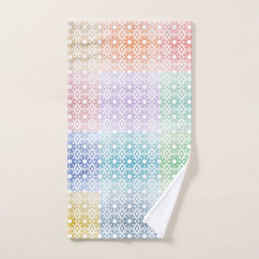 Multi-Colored Towel Bad Handdoek (Handdoek)
