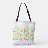 Multi Coloured Funky Tote Bag (Dos)