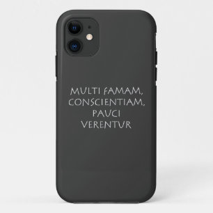 Multi famam conwetenschapper pauci verentur iPhone 11 hoesje