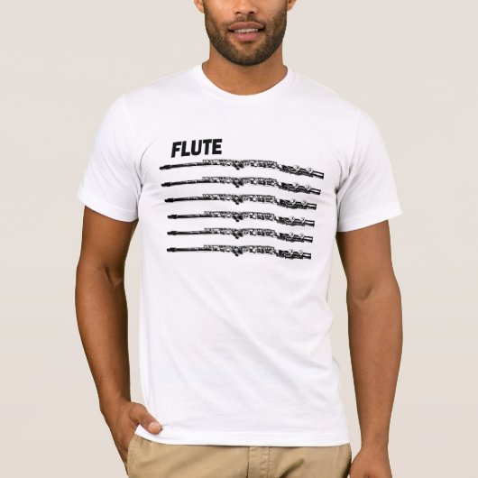 Multi-Flutes T-shirt (Voorkant)