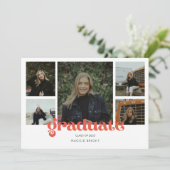 Multi foto 2023 afstudeer aankondiging  (Staand voorkant)