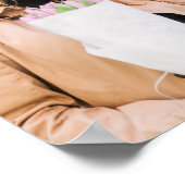 Multi-foto afstudeercadeau poster (Hoek)