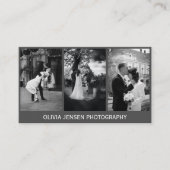 Multi-foto Collage Fotografie Modern Visitekaartje (Voorkant)