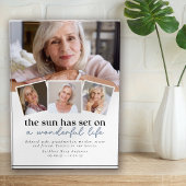 Multi Foto Collage Sympathie Foto Keepsake