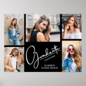 Multi-foto op Black Afstuderen Keepomwille Poster (Voorkant)