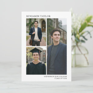 Multi-fotocollage afstudeerklas van 2026 aankondiging