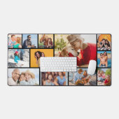 Multi Fotocollage Modern gepersonaliseerd Bureaumat (Keyboard & Muis)