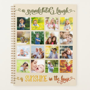 Multi-fotokleinkind citaat voor grootouder planner
