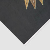 Multi gekleurde Afrikaanse robot decoupage Tissuepapier (Detail)