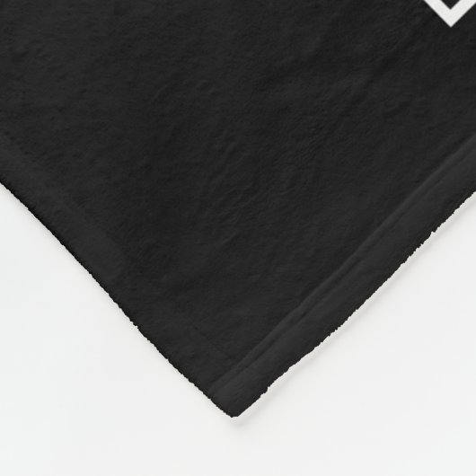 Multi | Gepersonaliseerde benaming van witte tenis Fleece Deken (Hoek)