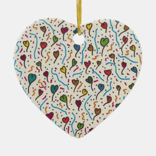 Multi Hearts Ornament A7 (Voorkant)