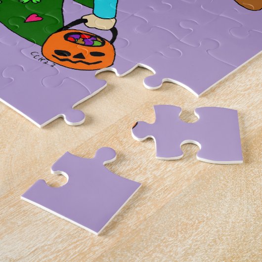 Multi Holiday Chibi Legpuzzel (Zijkant)